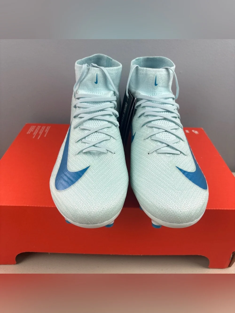 Nike Mercurial Superfly 10 Elite AG Pro Blue Glacier Soccer Cleat Men’s Sz 11